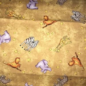 New Safari Animals Print Fabric
